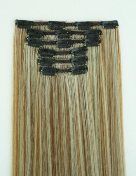 Extensiones RUBIAS Seminatural x 6 capas - Mistik’s KP4030-1