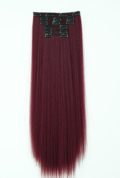 Extensiones ROJAS Seminatural x 6 capas - Mistik’s KP4030-4