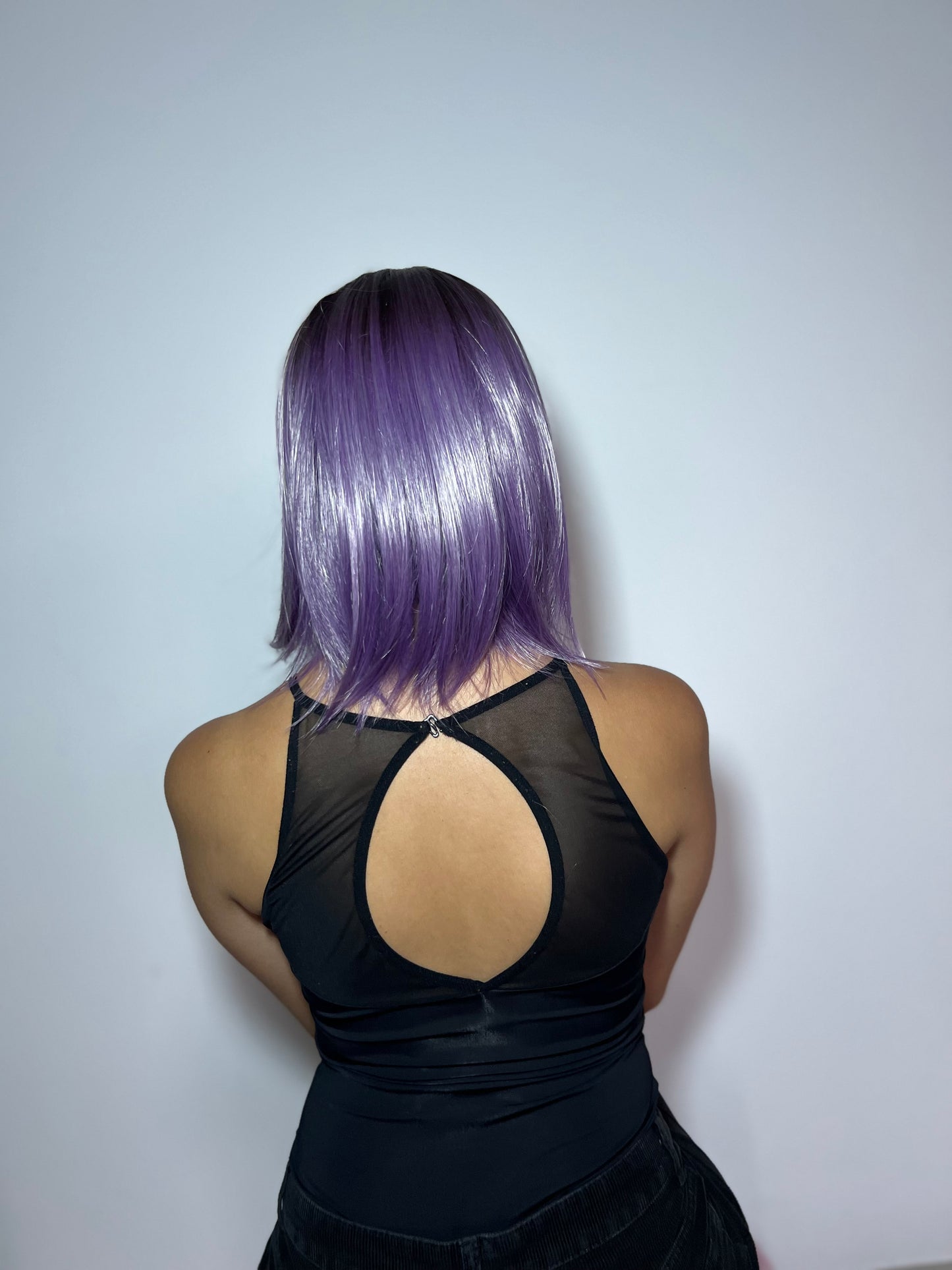 💜🌌 Peluca Morada Corta Lacia 🌌💜