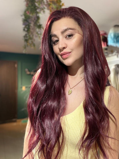 Rojo lacefrontal profesional 13x4 - Mistik’s BL33032-8