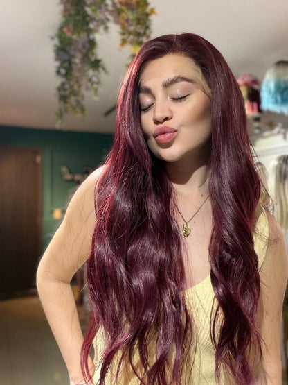 Rojo lacefrontal profesional 13x4 - Mistik’s BL33032-8
