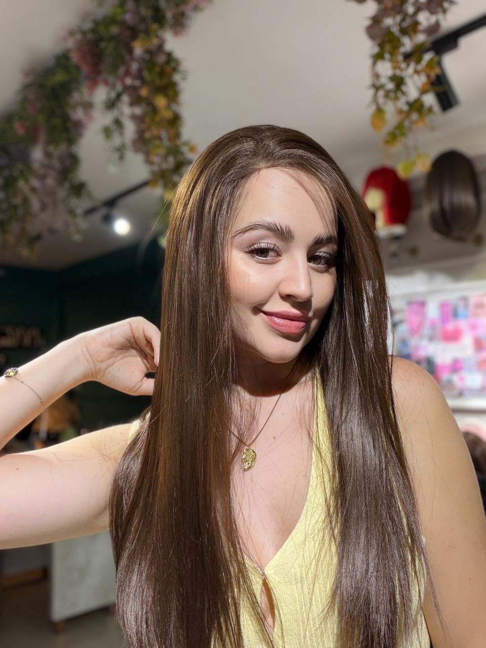 Castaña lacefrontal 13x4 Realista -Mistik’s SWFL8001-3